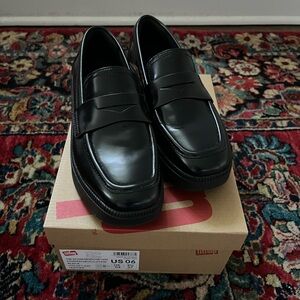 Fitflop Shiny Black Penny Loafers